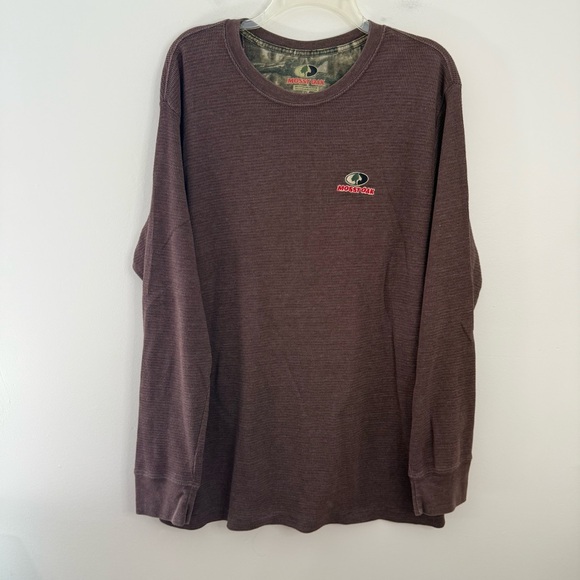 Mosey Oak Brown Thermal Long Sleeve Shirt XL - Picture 1 of 4